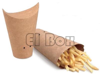 Natural Kraft Closed Snack Cup