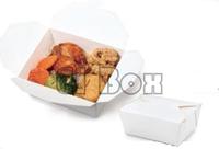 White Kraft Hot Food Boxes/Deli Boxes