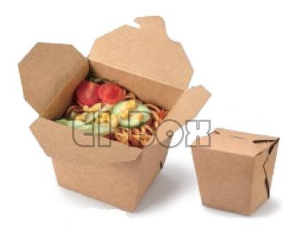 Kraft Square Base Noodle Boxes 16oz/26oz/32oz