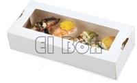 White Sushi Box-PLA Window